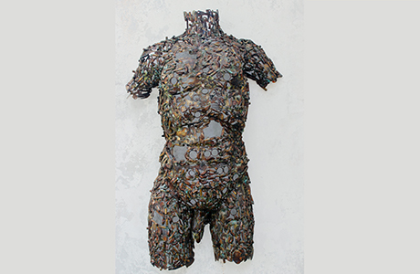 Sculpture de Freddy Tsimba, Corps d'homme